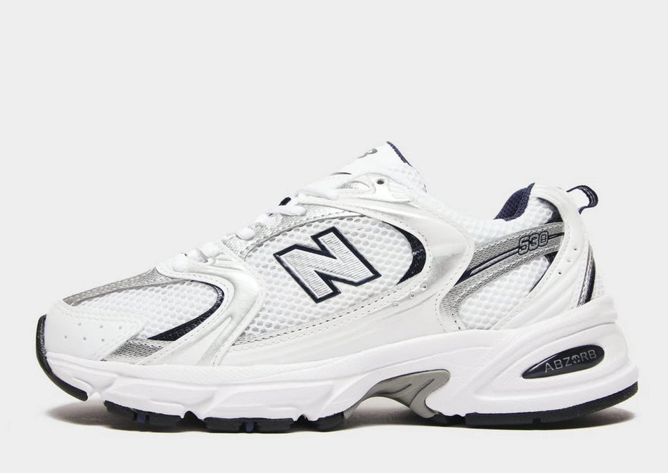 New Balance 530 Trainers White & Blue Woman’s - like new 🏴☑️