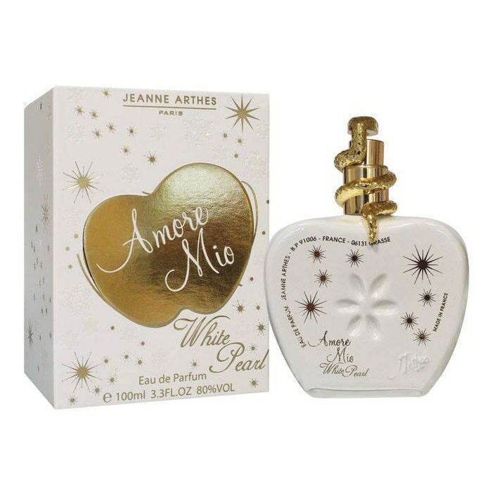 Jeanne Arthes Amore Mio White Pearl Eau De Parfum 100ml Spray -  New 🏴