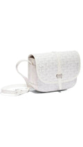 GOYARD BELVEDERE PM 'WHITE’ BAG BOXED