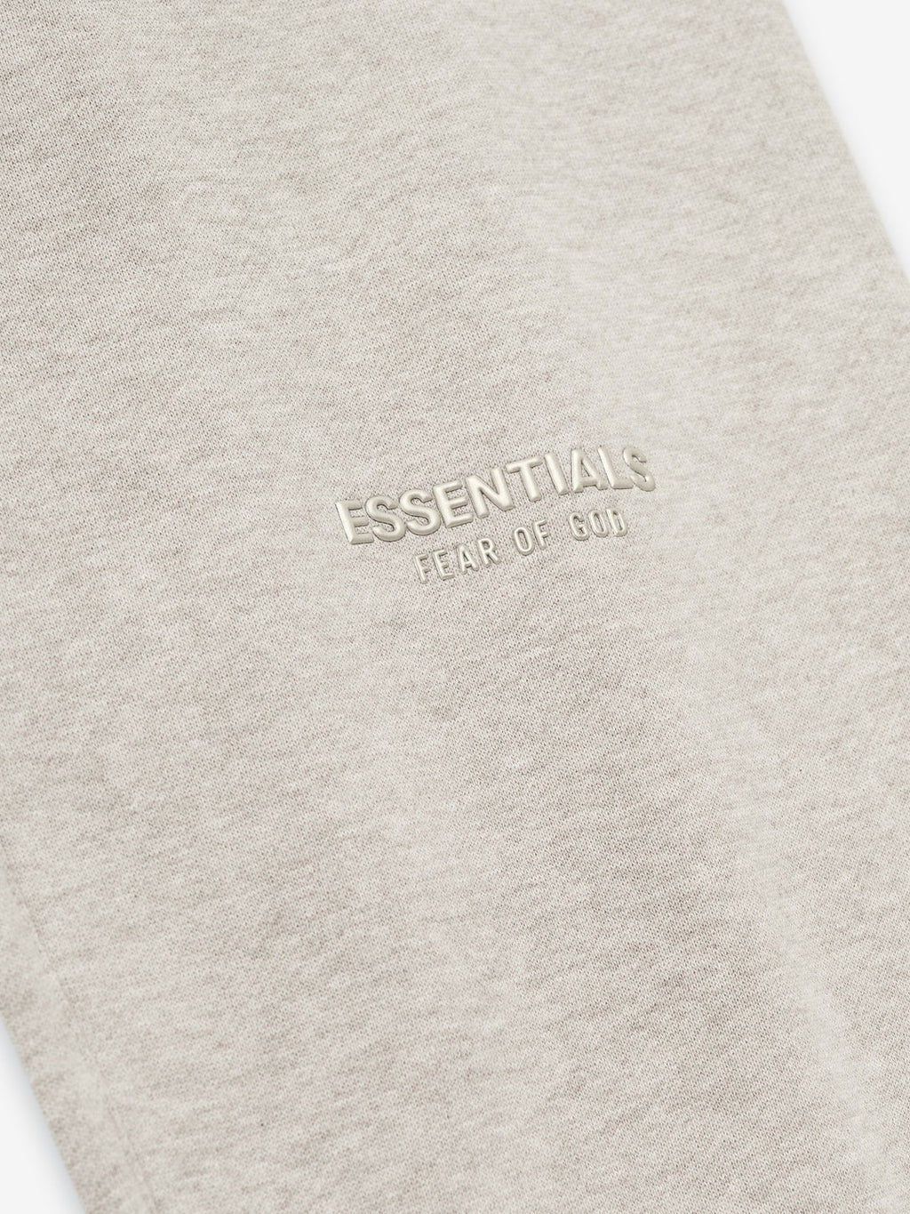Fear Of God Essentials Classic Heather Stone Zip-Up Tracksuit (SS25)