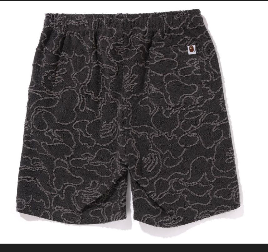 Bape - A Bathing Ape Black Shorts Mens - New - Large