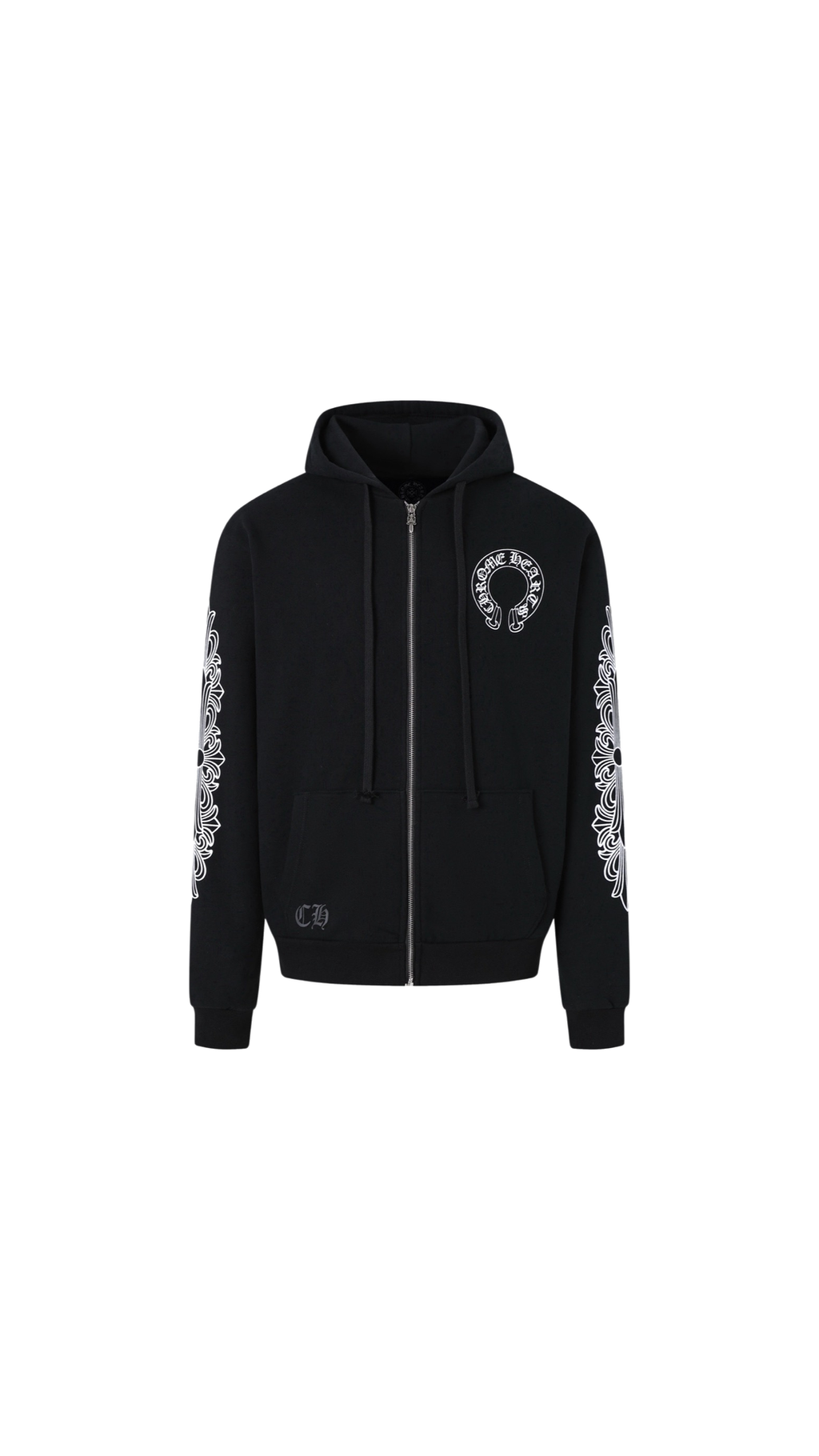 Chrome Hearts Horseshoe Zip Up Hoodie