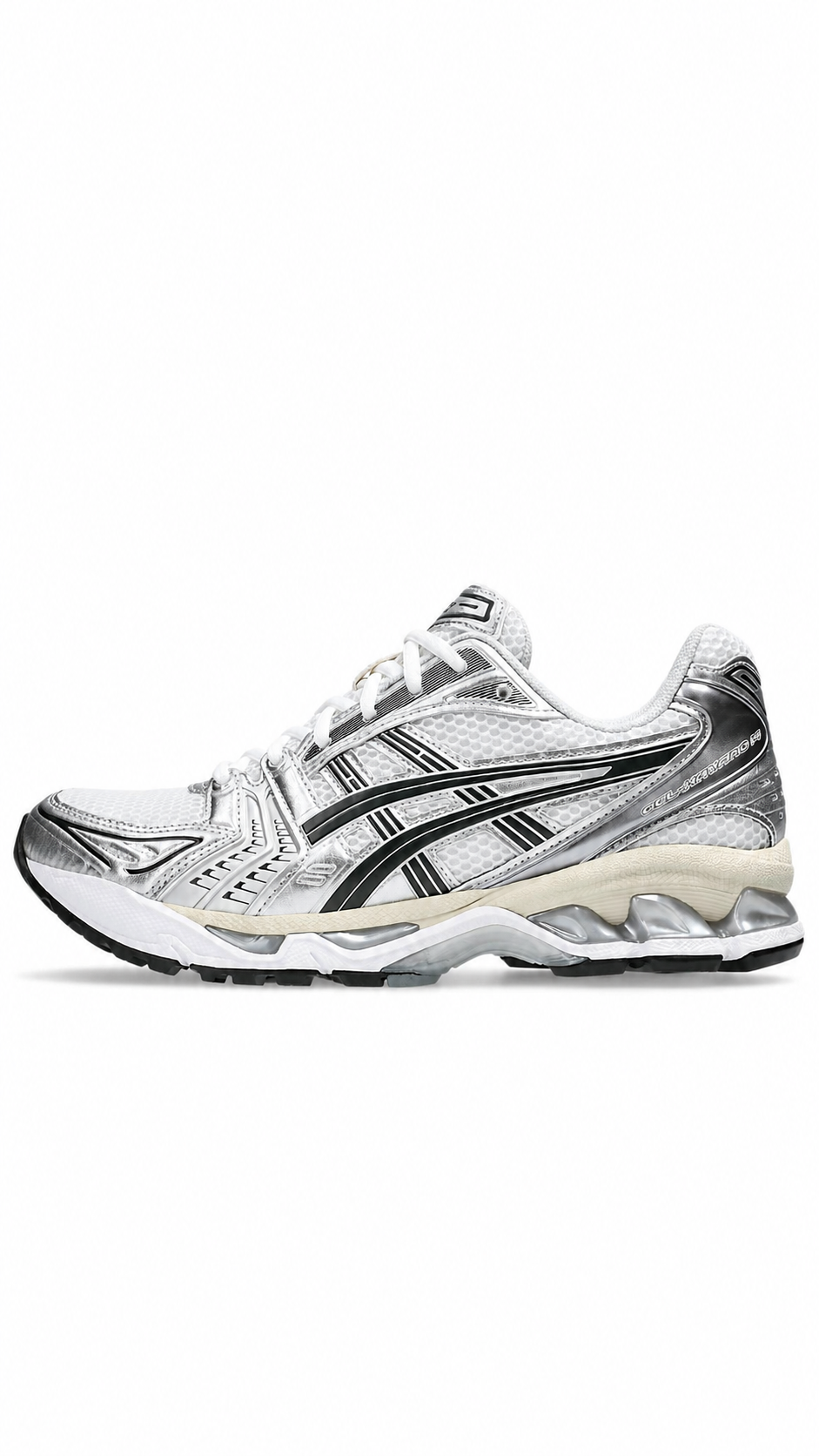 ASICS GEL KAYANO 14 WHITE SILVER
