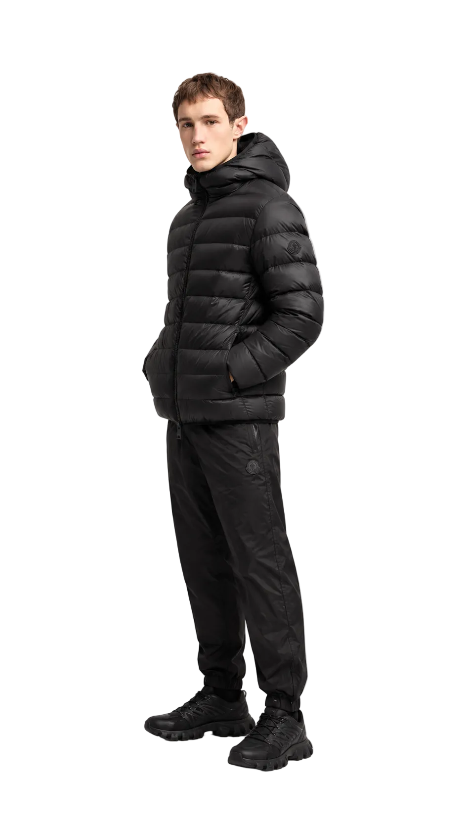Moncler Alrai Hooded Light Down Jacket - 2 / Medium