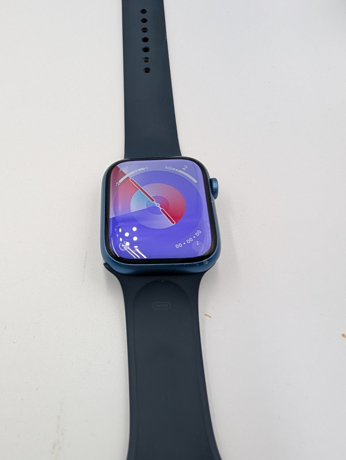 Apple Watch Series 7 - GPS - 41MM Screen - Blue - used 🏴
