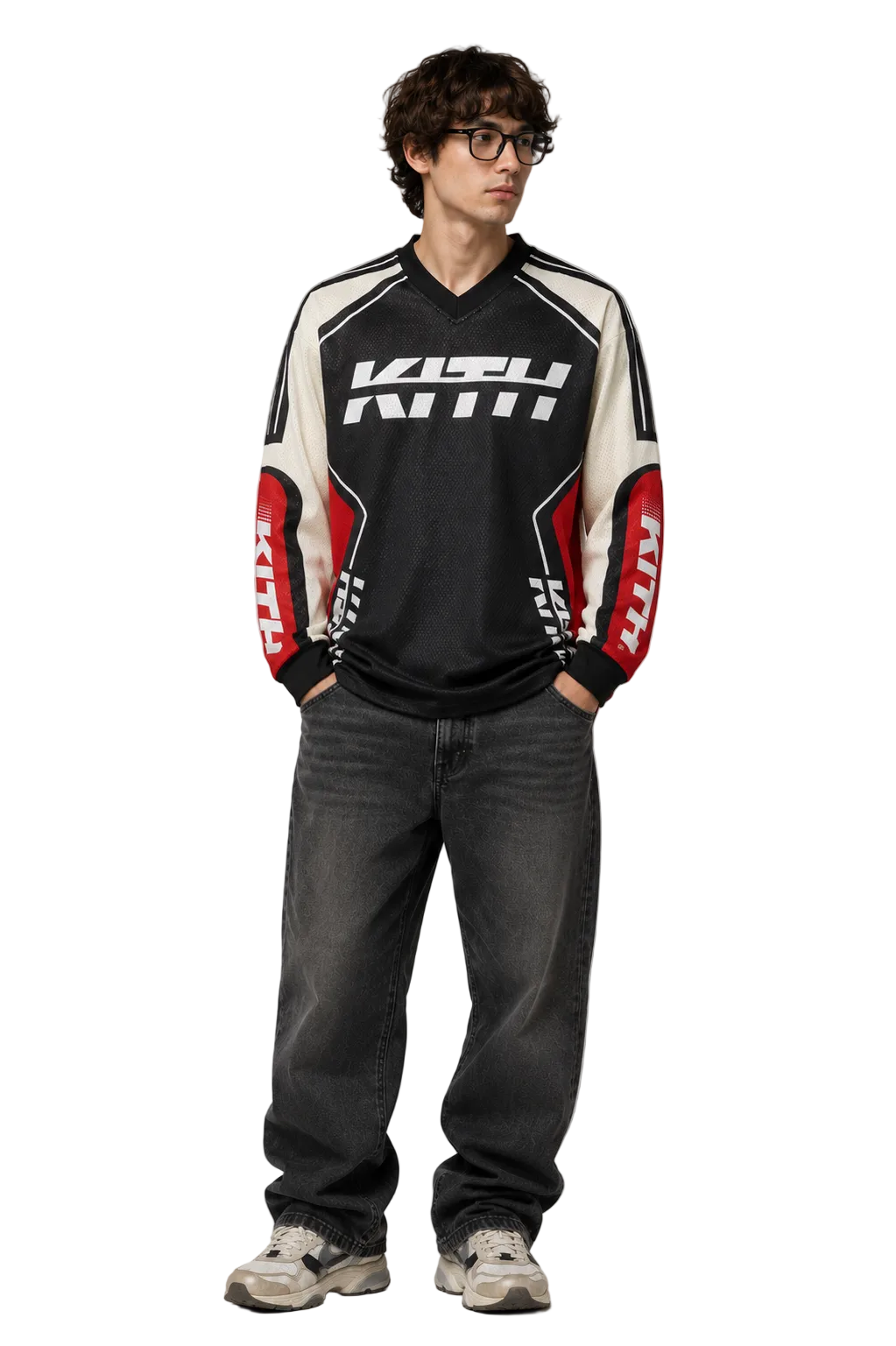 Kith Moto Mesh Long Sleeve Donovan Tee 🔌