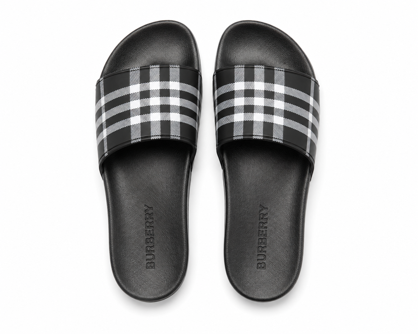 Burberry Sliders - Size 9