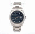 Rolex Datejust 36mm 116200 2013 Blue Roulette Date Dial Oyster Bracelet