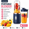Portable Blender USB Rechargeable Smoothie Maker Juicer Bottle - New 🏴