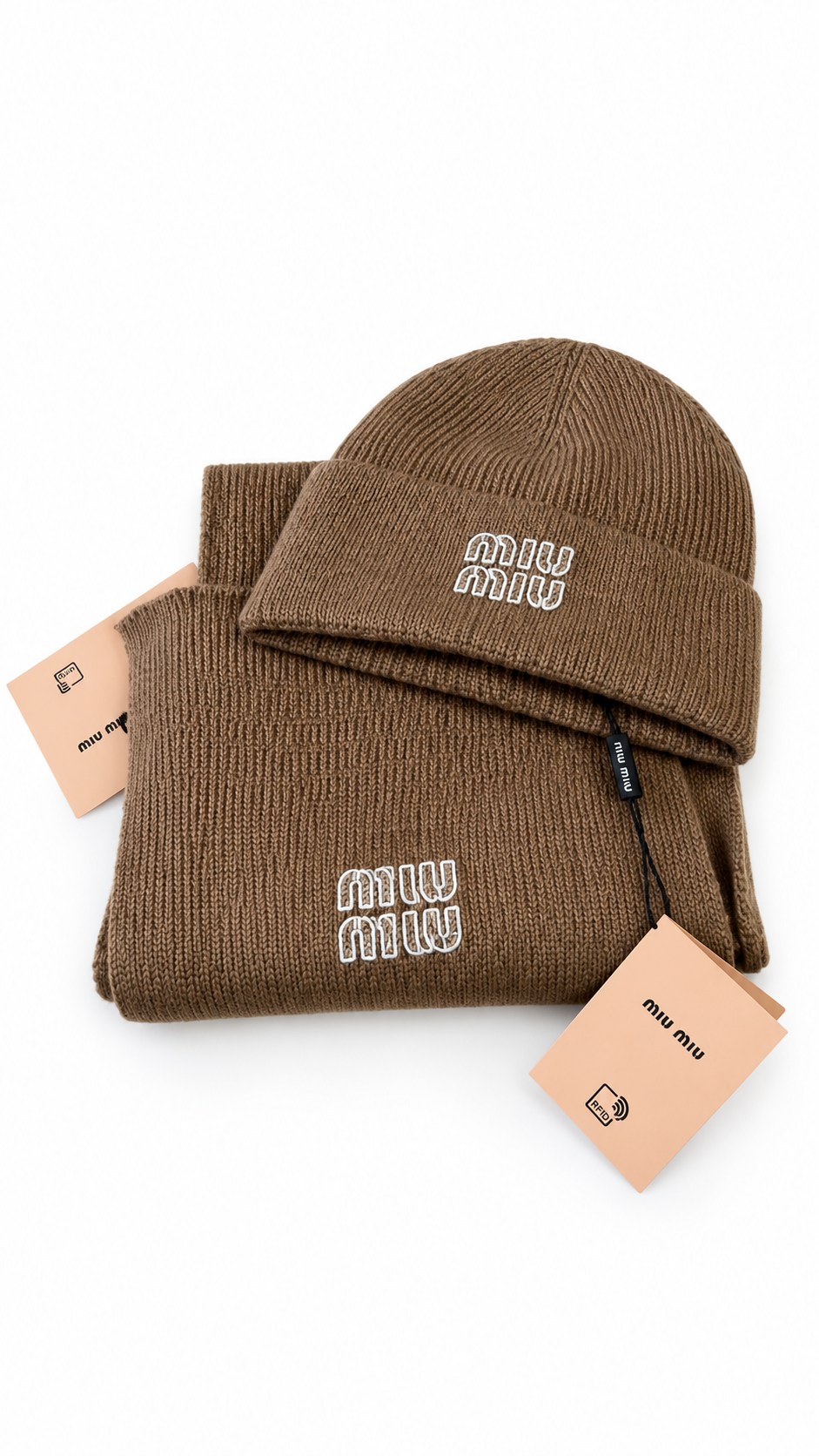Miu Miu Scarf & Beanie - Authenticity Guaranteed