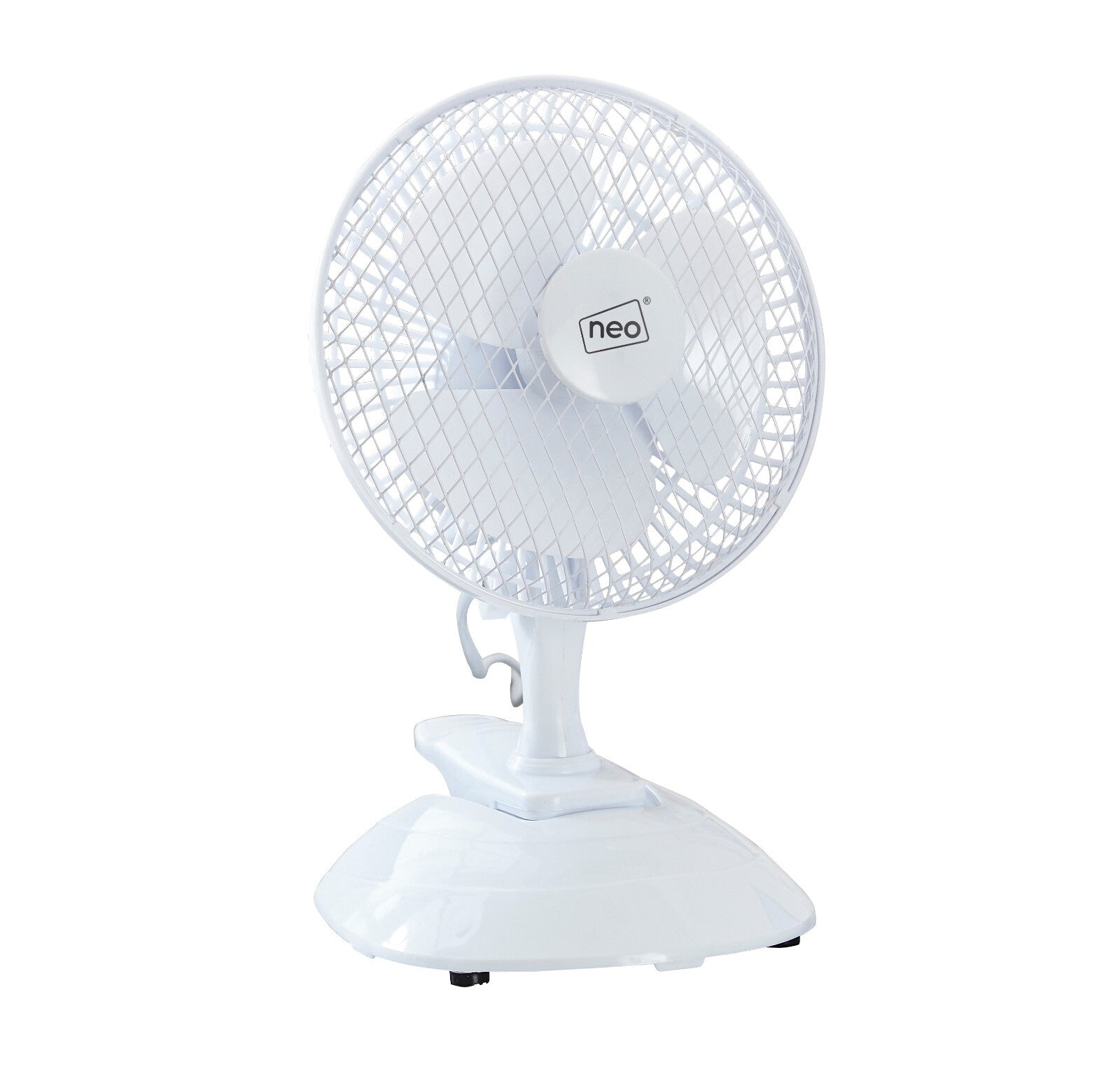 Neo Mini Fan Portable Desktop Clip Base Mount Desk 2 Speed 360 Adjustable Cool - New 🏴