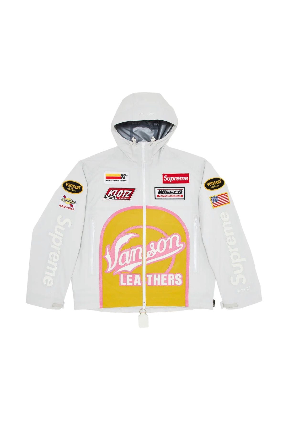 Supreme x Vanson Leathers GORE-TEX Shell Jacket - Medium 🌀 – Azza
