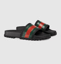 Gucci Men's slide sandal with Web