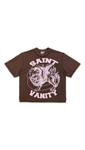 “SALE” Saint Vanity Griffin Logo Tee “Brown/Pink”