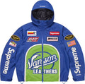 SUPREME VANSON LEATHERS GORE-TEX SHELL JACKET BLUE