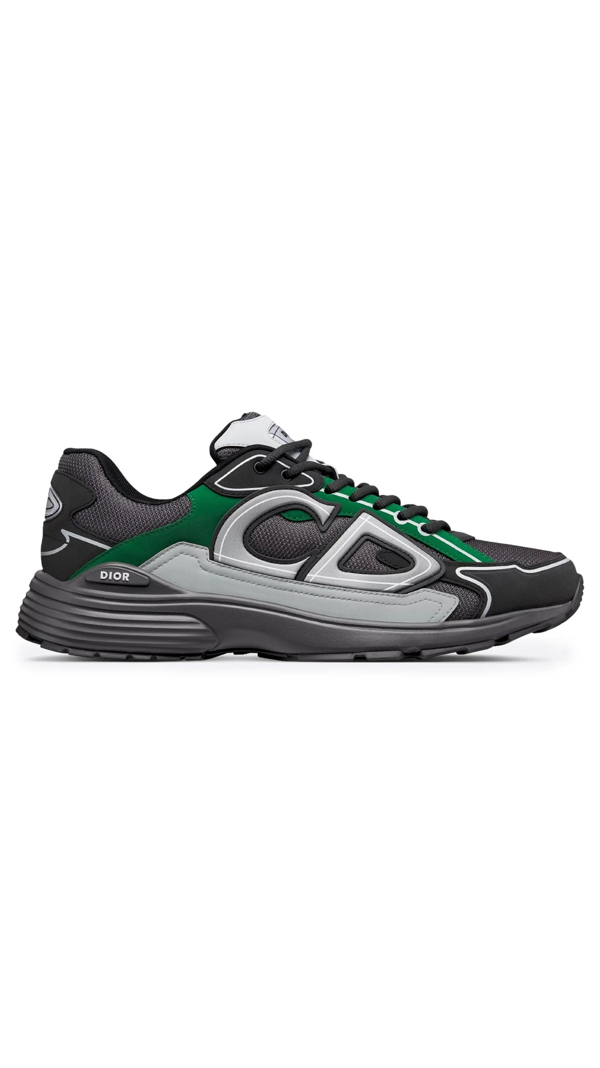 Dior B30 Mesh Deep Grey Green Black Trainer