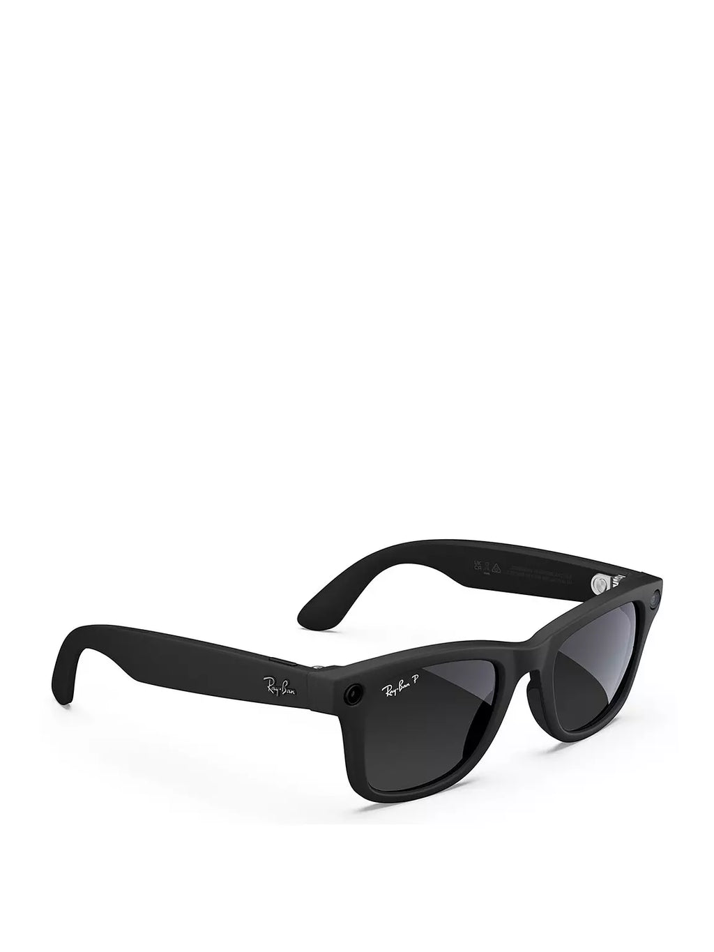 RAY-BAN Meta Wayfarer Glasses, Matte Black, Polarized Gradient Graphite - used 🏴☑️