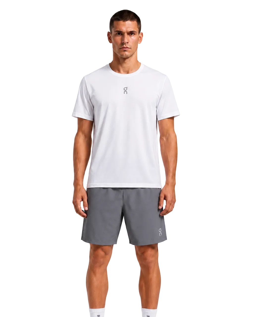 Kith x On Core Tee & Short Set  - Grey🔌
