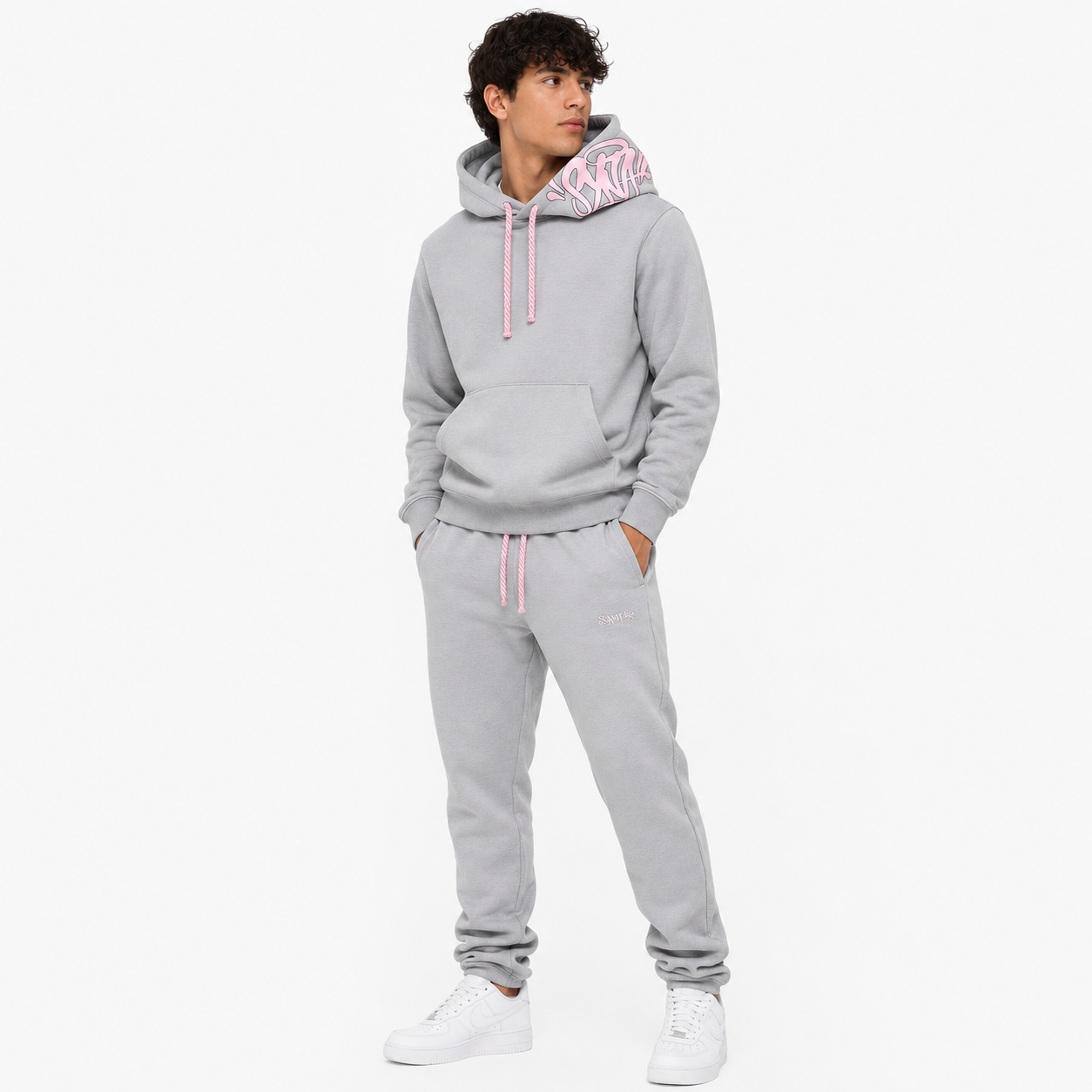 Synaworld Grey Pink Tracksuit ✅