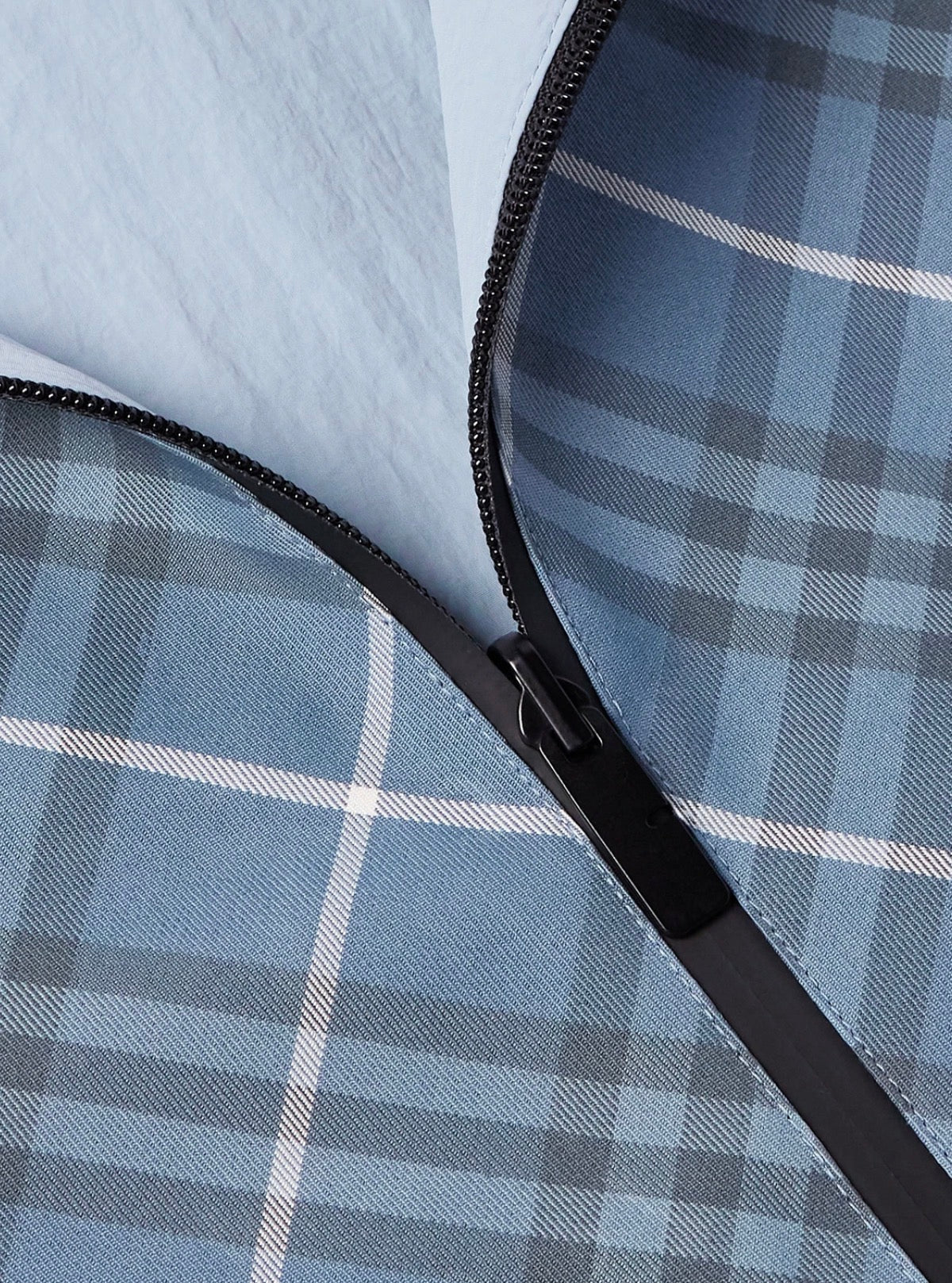 Burberry – Reversible-Appliquéd Checked Gabardine and Nylon Hooded Jacket 🆕