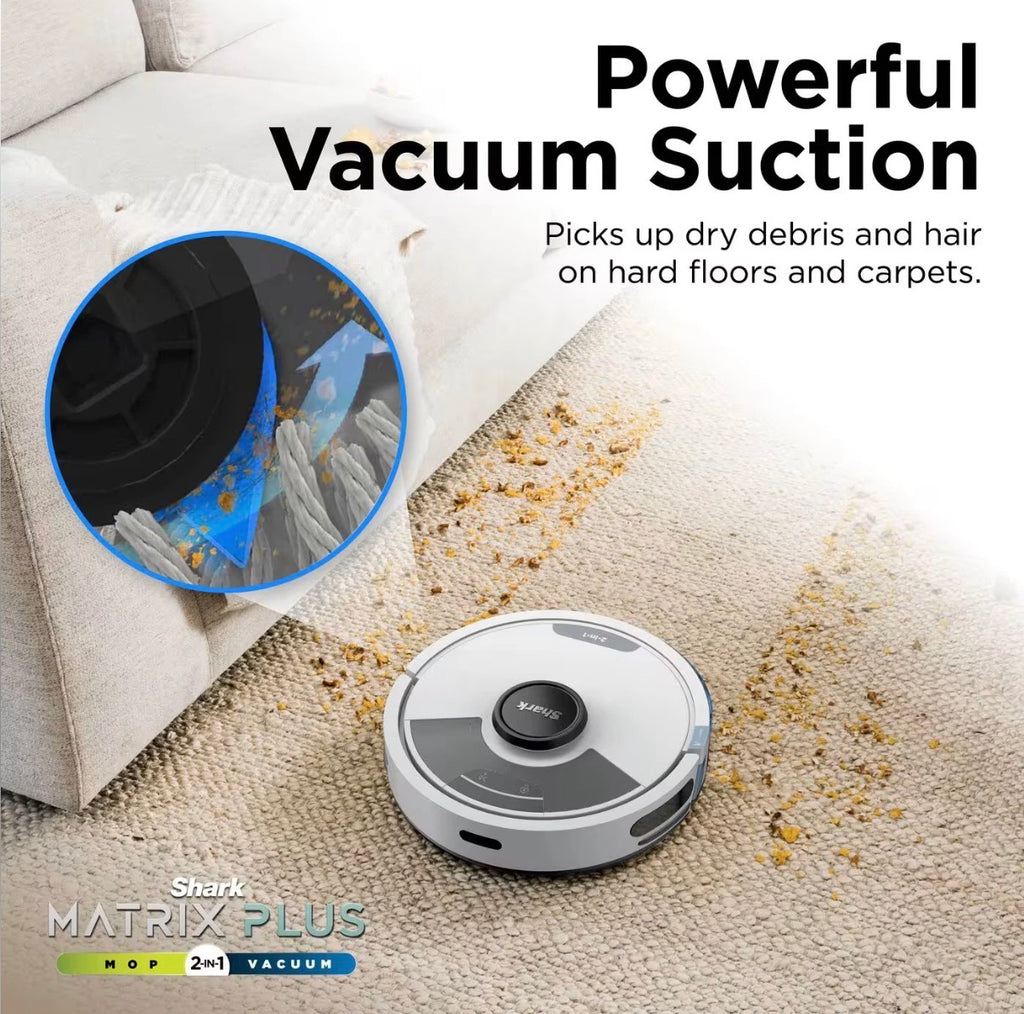 Shark Matrix Plus 2-in-1 | Self-Empty Robot Vacuum & Mop | REFURB |RV2620WAUK - Like new🏴