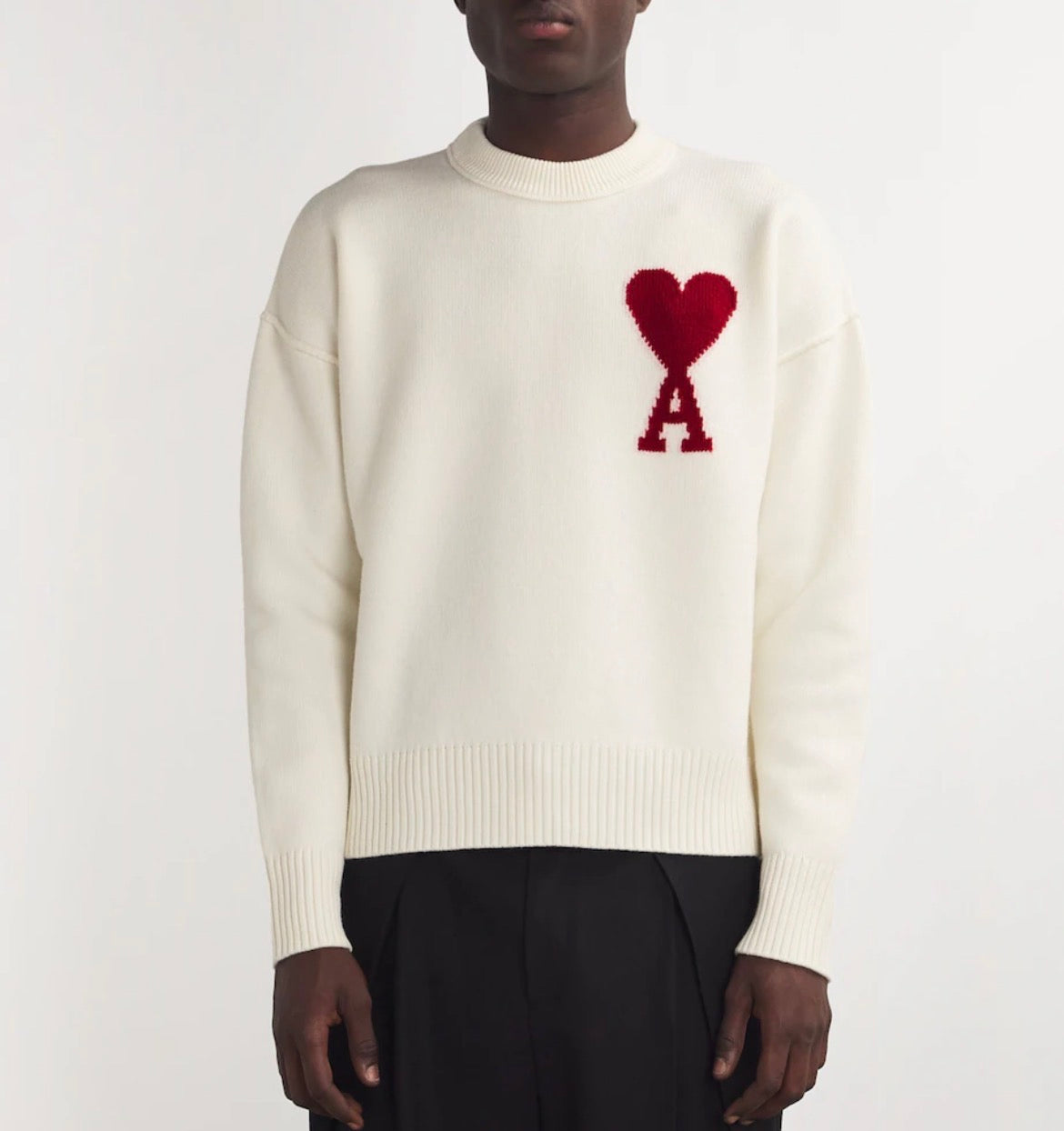 Ami Paris Crewneck Sweater - S