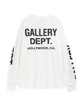 GALLERY DEPT. Logo Print Thermal Sweatshirt- Like new ⚪️