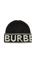 Burberry Cashmere Beanie - Black