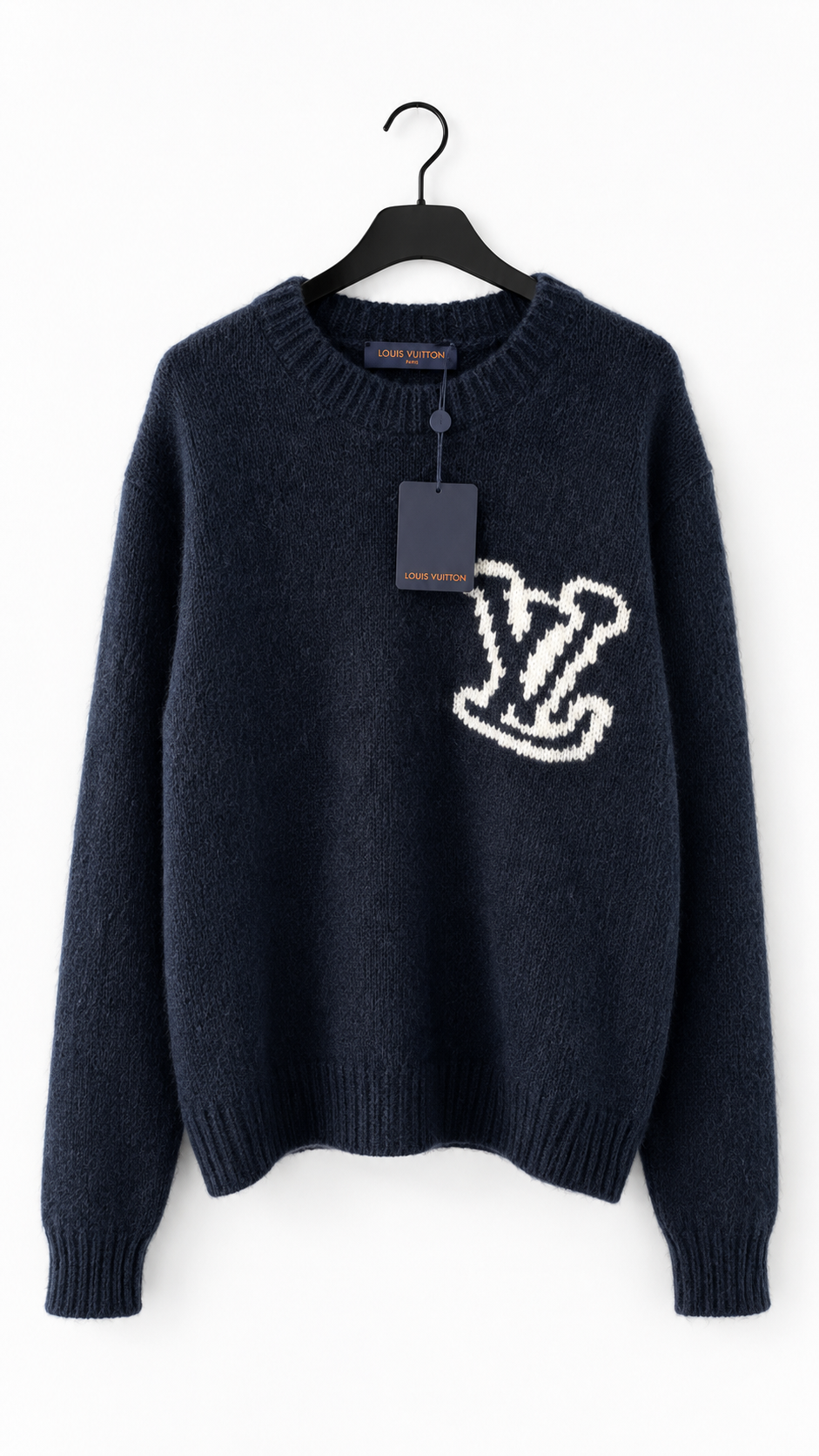 Louis Vuitton LV Intarsia Crew Neck - Authenticity Guaranteed