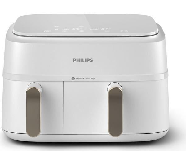 PHILIPS 3000 Series NA353/19 9L Dual Basket Air Fryer - New/BOX DAMAGE