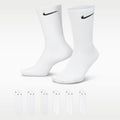 Nike Dri-FIT Everyday Cushioned Training Crew Unisex 6 Pairs Socks - New 🏴