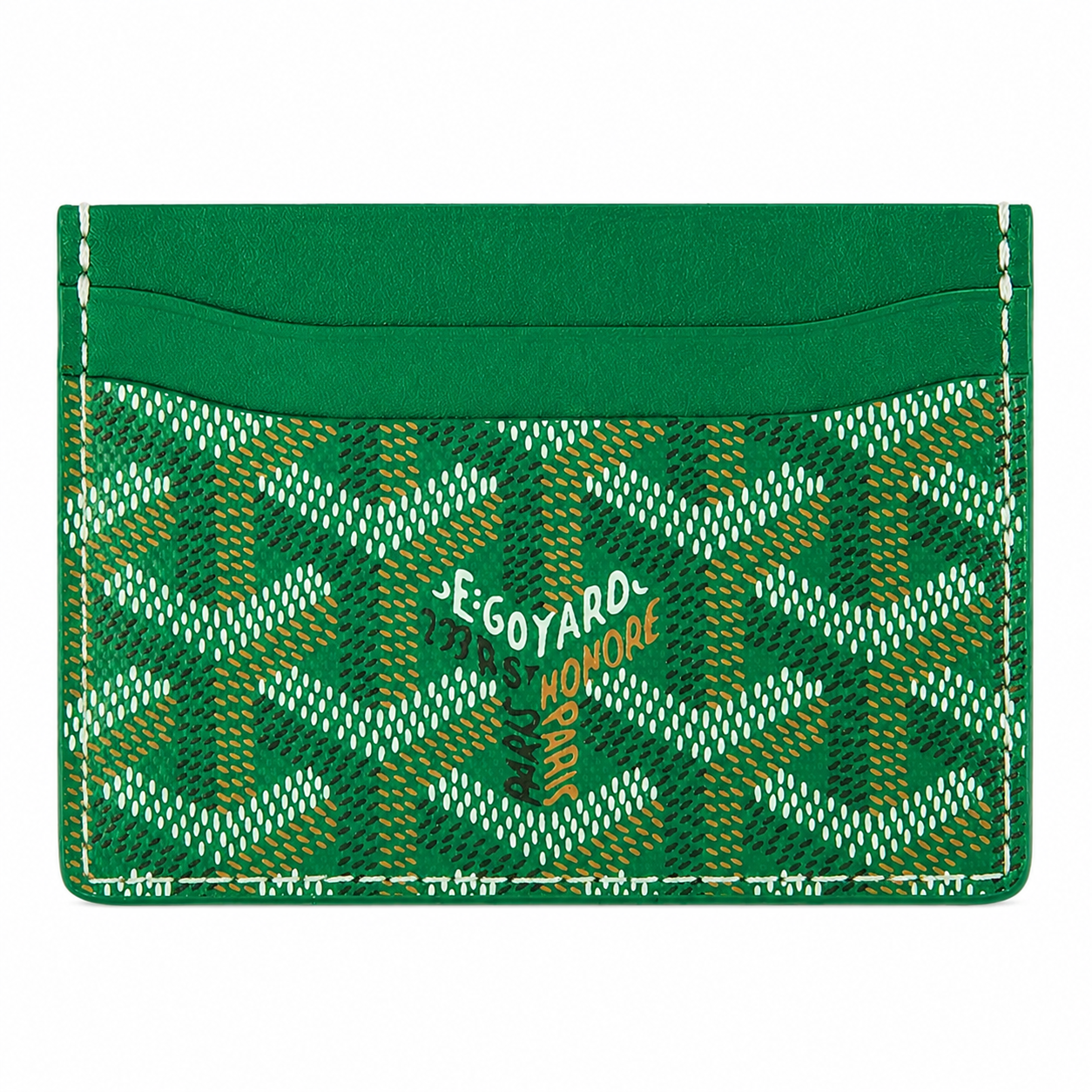 Goyard Card Holder - Green