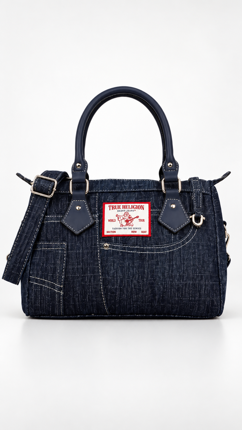True Religion Denim Heritage Satchel - Authenticity Guaranteed