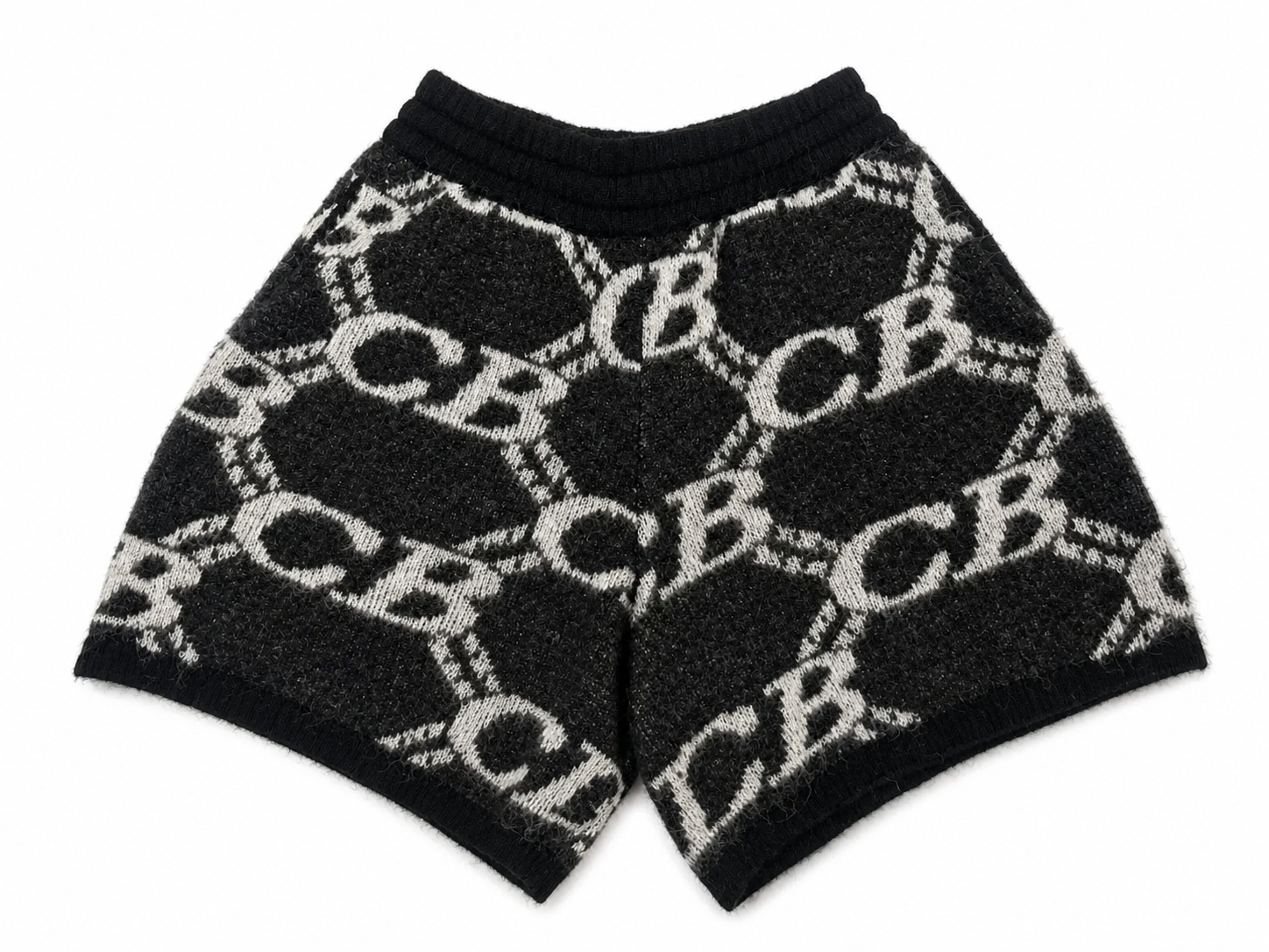 Cole Buxton Alpaca knit shorts ⚫️