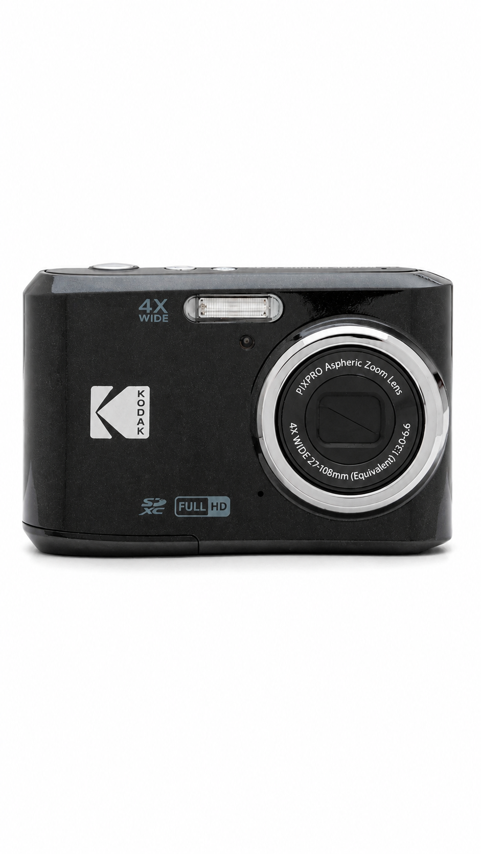 Kodak PIXPRO FZ45 Compact Digital Camera - Black
