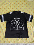 Amiri Black Mesh Basketball Jersey⚫️