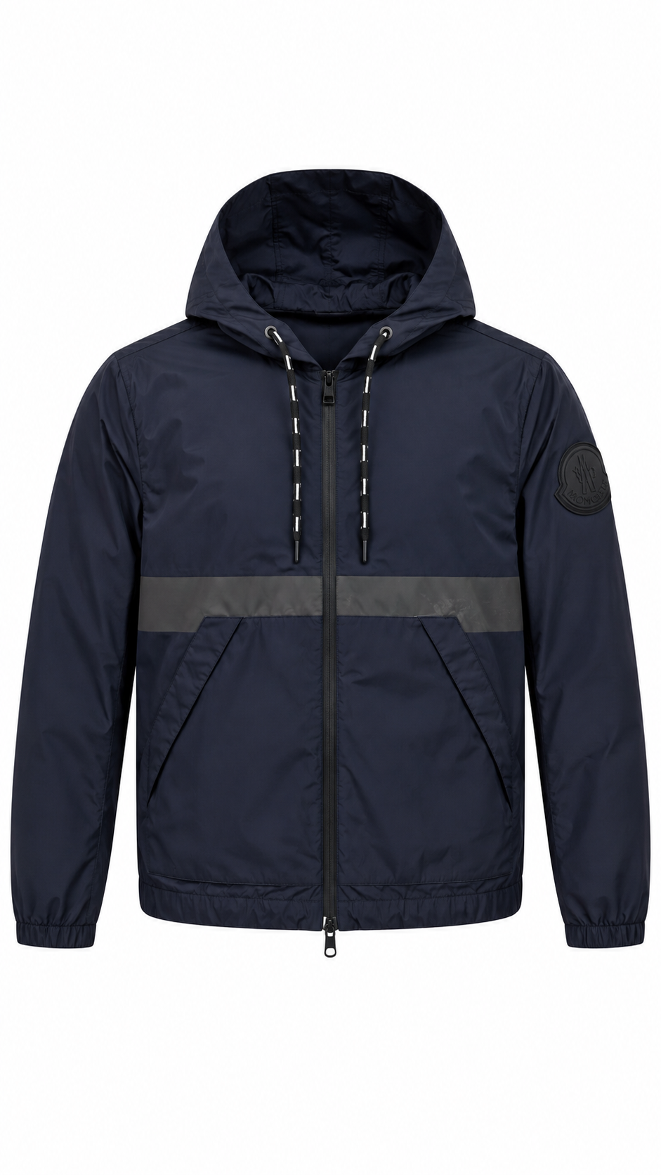 Moncler Adour Navy Windbreaker - Authenticity Guaranteed