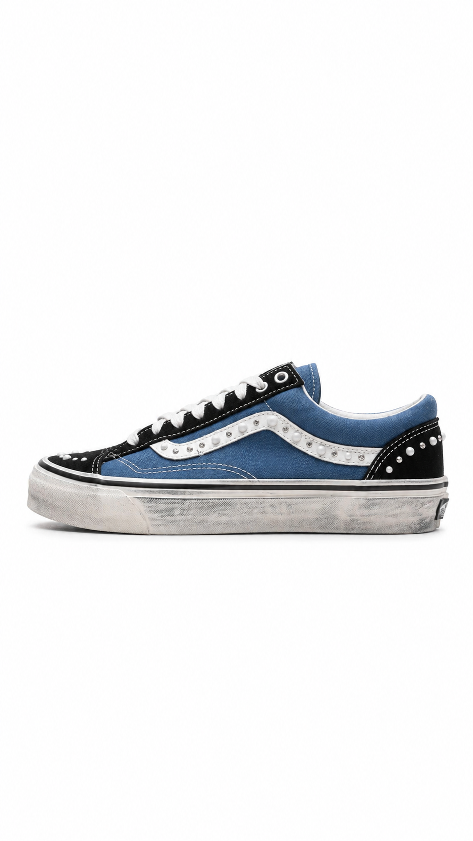 Vans LX Old Skool 36 Pearlized Pack Black Navy - Authenticity Guaranteed