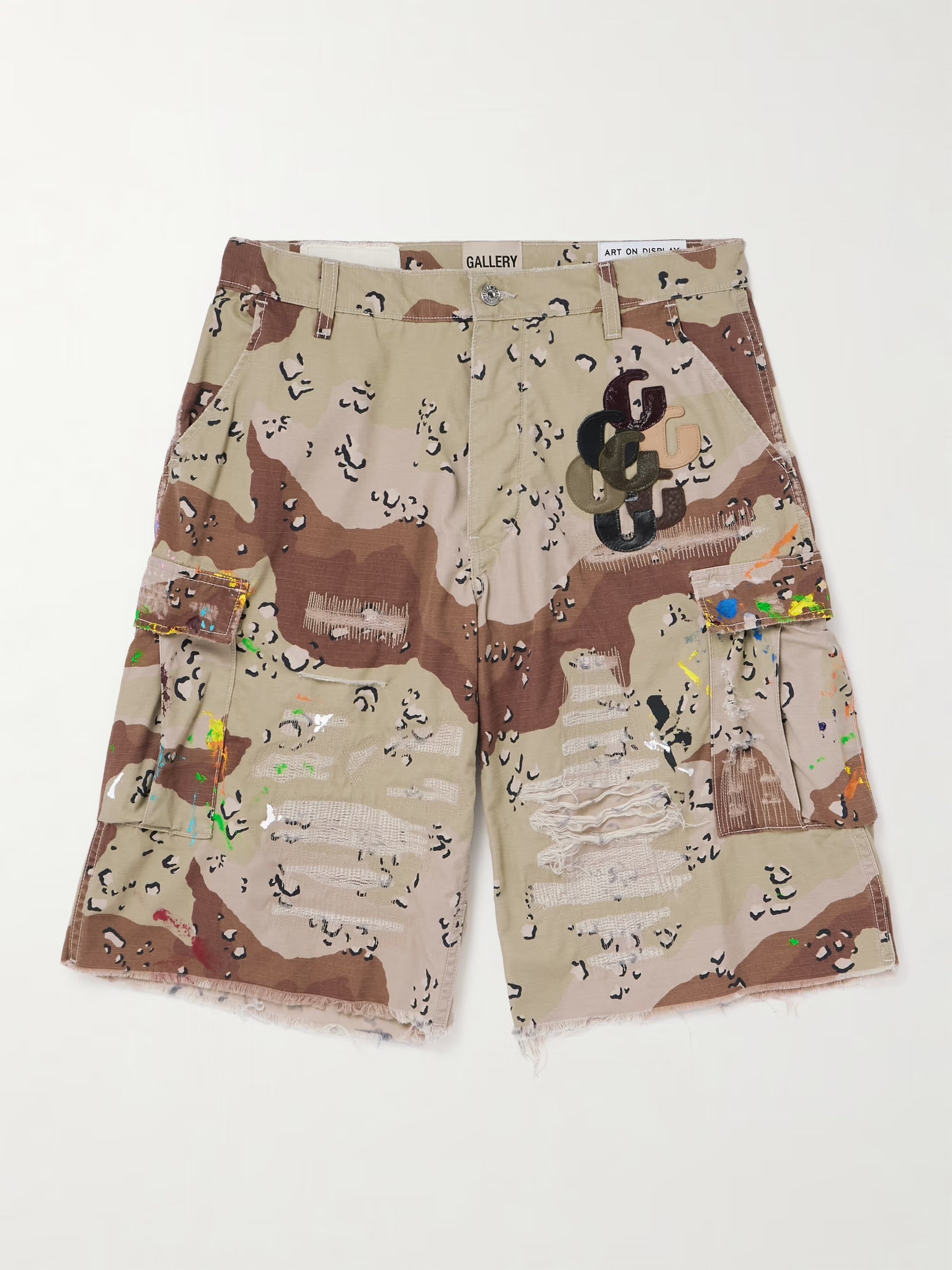 Gallery Dept Vintage Cargo Shorts Men's ⚫️☑️
