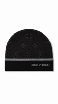 LV Monogram Eclipse Beanie Hat
