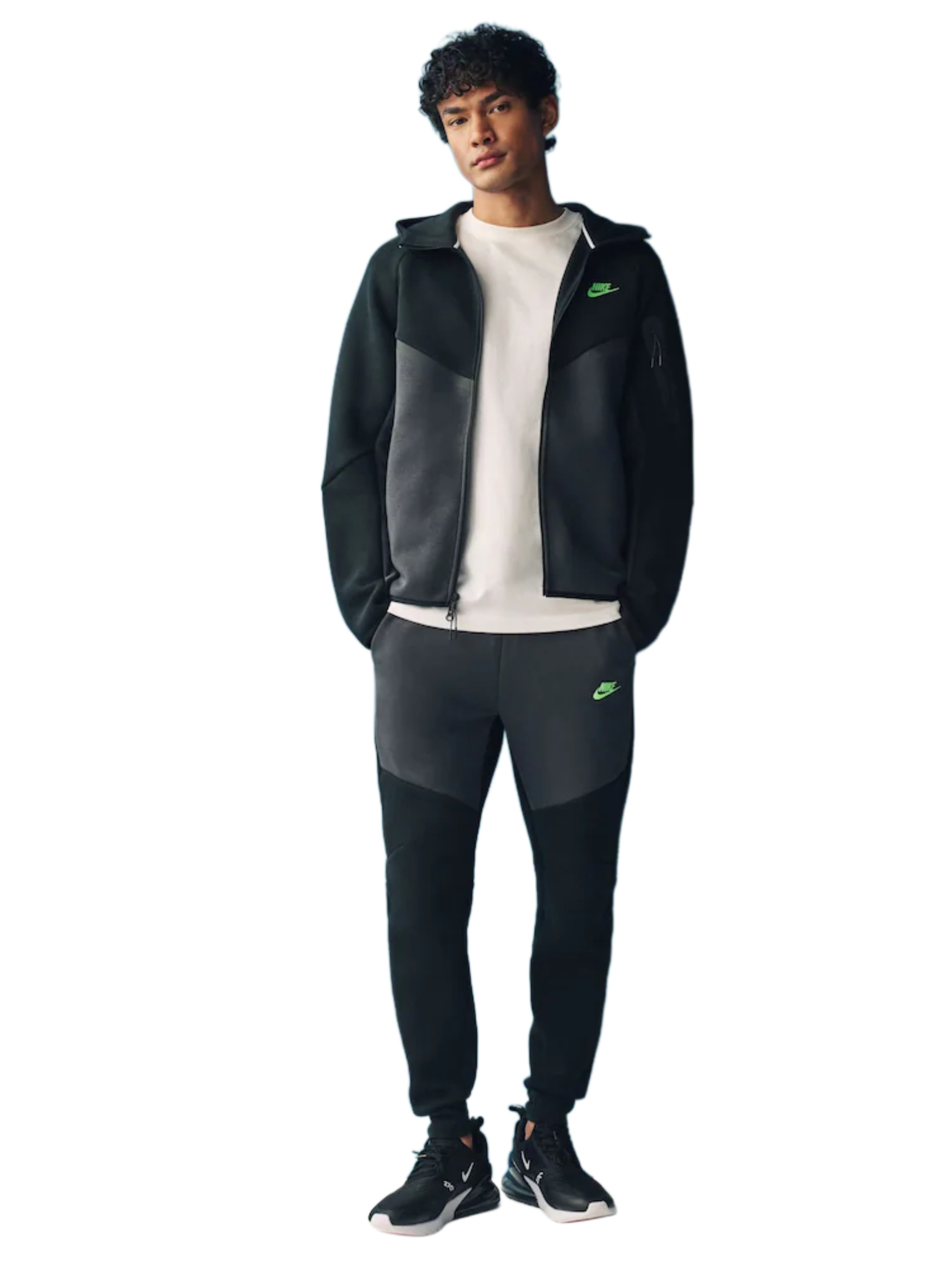 Nike Tech Fleece Tracksuit Black/Anthracite
