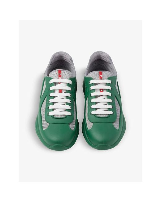 Prada Americas Cup Rubber Salvia Green - New🏴