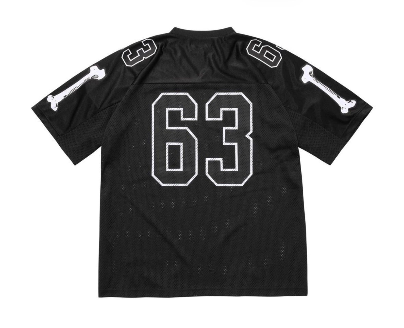 Supreme Bone Jersey - Black 🏴