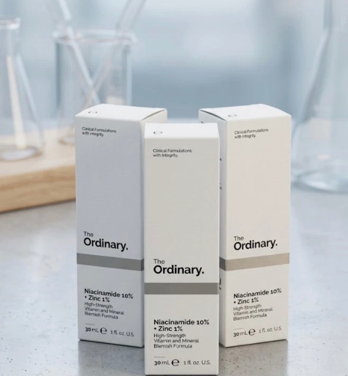 3x The Ordinary Niacinamide 10% + Zinc 1% - 30ml