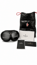 MONCLER  LUNETTES  SKI Goggles Black 000 - Authenticity Guaranteed