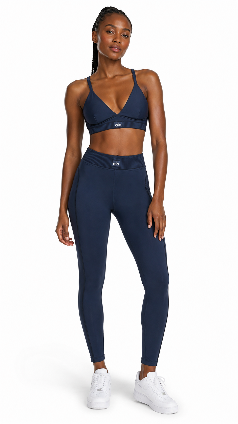 Alo Yoga Airlift High Waist Suit Up Leggings Set