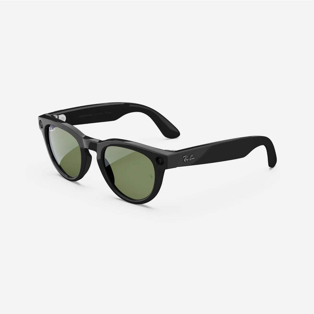 Ray-Ban Meta Headliner, Shiny Black / G15 Green Polarised, Standar - new/opened 🏴