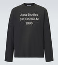 Acne Studios Logo Distressed Jersey “Black”