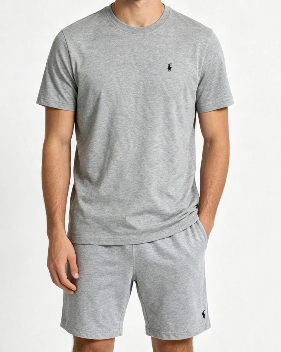 Ralph Lauren Grey Short Set