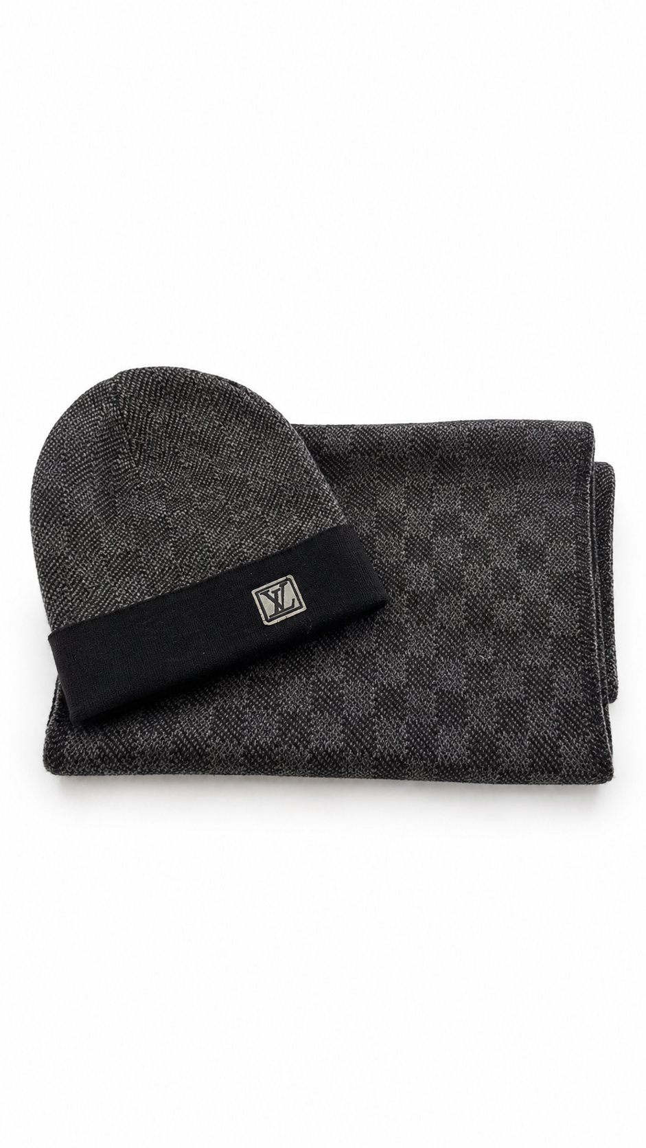 Louis  Vuitton  Scarf Hat Set